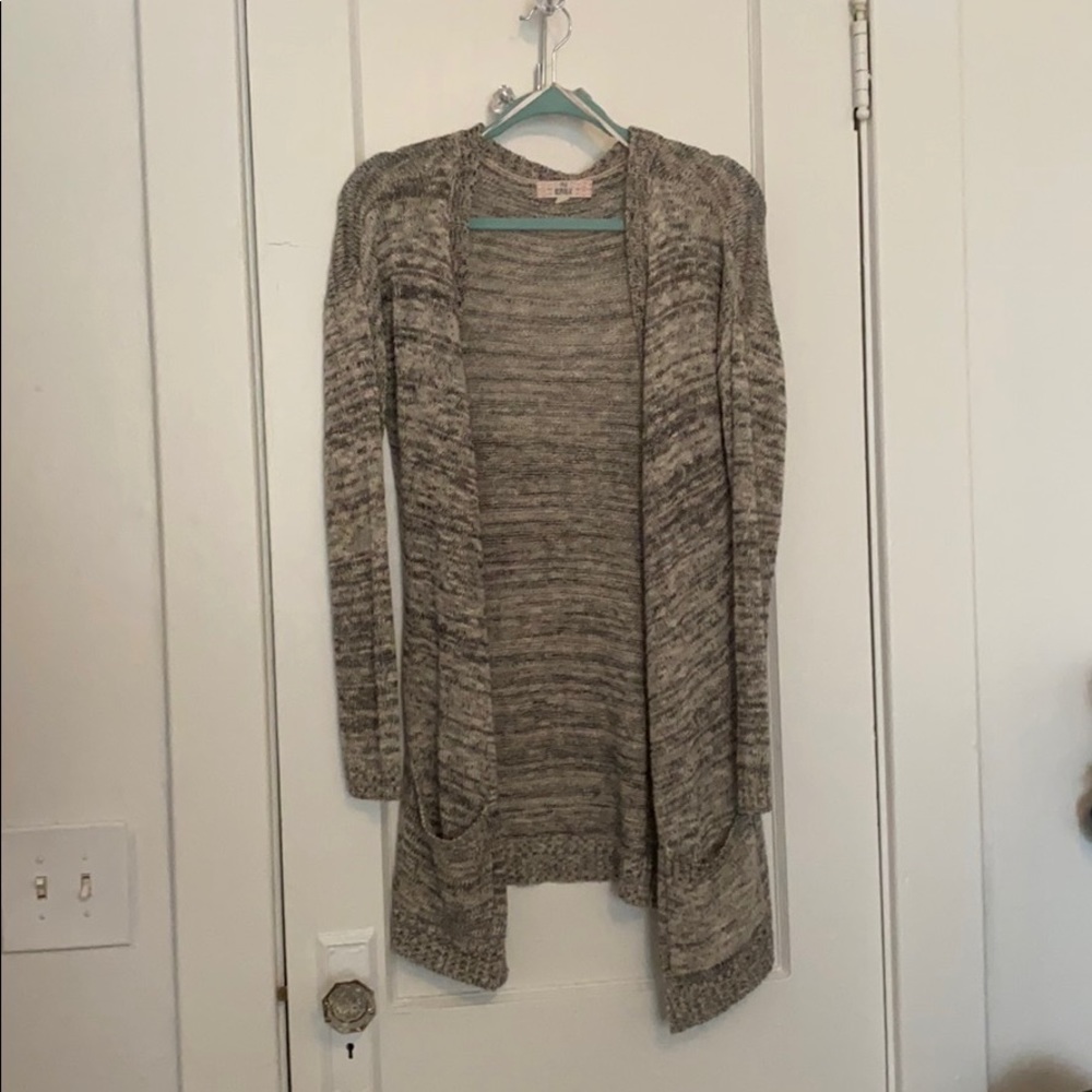 Ling gray cardigan